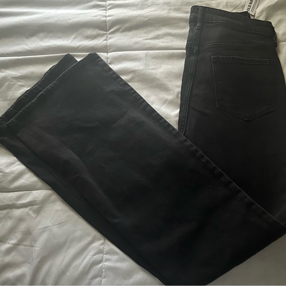 Old Navy Charcoal Flare Jeans